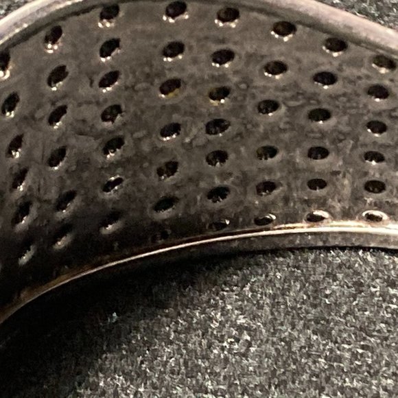 Set of 4 Silver Toned Light Studded Cuff Bracelets - Picture 13 of 14